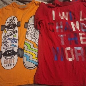 Set of 5 Boys T- Shirts Size 8